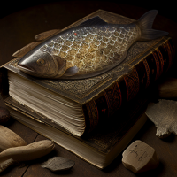 魚の皮の魔導書